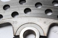 Jarrulevy, reiitetty, vasen, 4,5 mm, ABS Kawasaki VERSYS 650 KLE650D LE650C 10-14