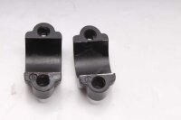 Styrklemmebeslag, sort Honda Aprilia ETV 1000 Caponord PS 01-01