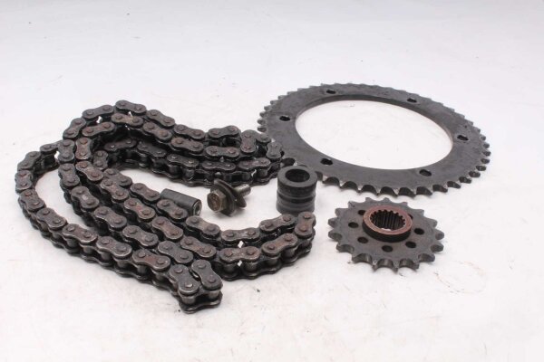 Kettingset tandwiel kettingblad Honda Aprilia ETV 1000 Caponord PS 01-01