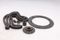 Kettingset tandwiel kettingblad Honda Aprilia ETV 1000...