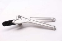 Vasemman takamatkustajan jalkatuen kokoonpano, kumikiinnitys KTM Enduro 690 RA 22-22