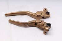 Bremshebel Kupplungshebel einstellbar vorne gold Ducati Monster 796 M796 10-16
