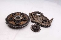Kettenkit Antrieb Kette Ritzel Kettenrad komplett Ducati Monster 796 M796 10-16