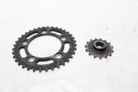 Kedjesats, drev, kedjekrans, fram och bak, drivväxel...