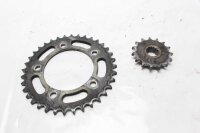 Kedjesats, drev, kedjekrans, fram och bak, drivväxel Ducati 999 S 999S 03-04