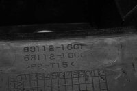 Rekisterikilven pidike, vilkku, heijastimen kiinnike Kawasaki Z 1000 SX ZRT00F 14-16