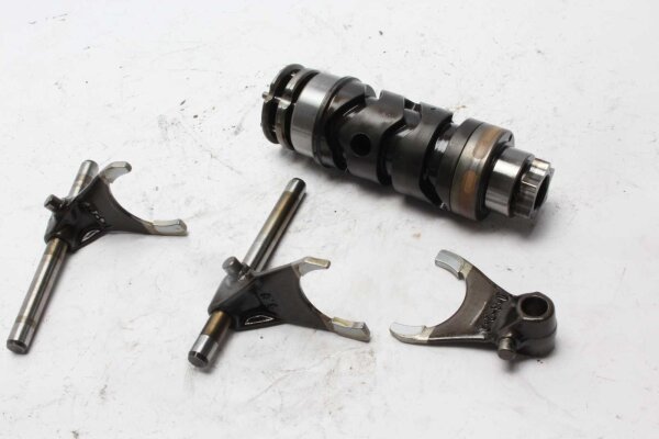 Tambor de cambio, horquillas de cambio, conjunto de caja de cambios, cambio de marchas Ducati 999 S 999S 03-04