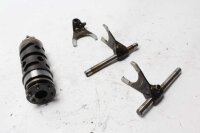 Tambor de cambio, horquillas de cambio, conjunto de caja de cambios, cambio de marchas Ducati 999 S 999S 03-04