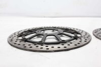 Remschijfpaar voor, links en rechts, geboord, zwevend Ducati 999 S 999S 03-04