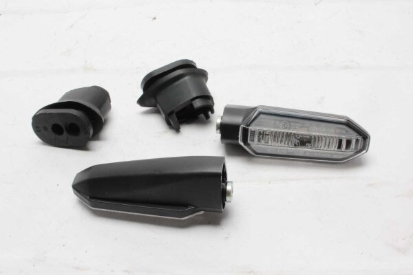 Clignotants LED, gauche et droite, teintés, universels pour moto Unbekannt Konvolut