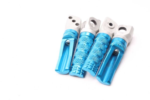 Fodstøttepedaler bag venstre højre blå Kawasaki Z 1000 H ZRT00H 17-21