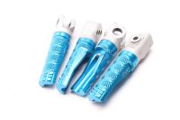 Fodstøttepedaler bag venstre højre blå Kawasaki Z 1000 H ZRT00H 17-21