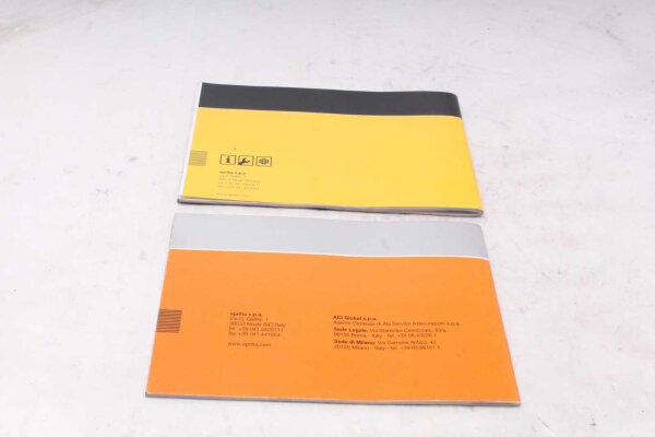 Serviceheft Wartungsheft Bordbuch Honda Aprilia ETV 1000 Caponord PS 01-01