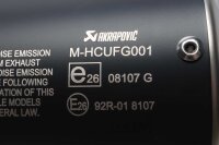 Akrapovic-pakoputken äänenvaimennin Husqvarna Svartpilen 401 18-18