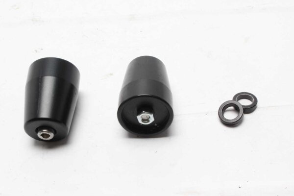 Ensemble de contrepoids pour guidon, noir, gauche et droit, amortissement des vibrations Unbekannt Konvolut