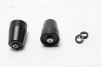 Ensemble de contrepoids pour guidon, noir, gauche et...