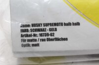 Klistermærker til forfælge, selvklæbende, mat sort og gul Husqvarna universell