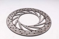 Remschijf rechtsvoor geboord, 4,5 mm Honda Aprilia ETV...