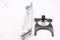 Nummerpladeholderbeslag forstærkningsrammemontering...