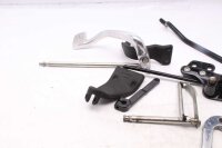 Komplett fotstöd fram, höger och vänster pedaler Harley Davidson universell