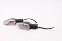 Forreste blinklys, venstre og højre, sæt med par, klart glas Yamaha MT-125 125 A 24-24