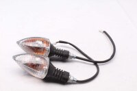 Forreste venstre og højre blinklyspar, klart tonet...