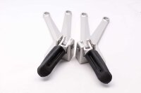 Sozius Fußrastenanlage Set hinten links rechts...