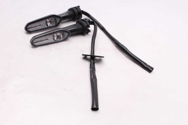 Clignotants arrière à LED, gauche et droite, noirs, avec câble Yamaha YP 400 R X-Max 16-16