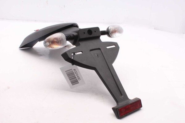 Rekisterikilven pidike vilkuilla, heijastimilla ja roiskesuojalla Triumph Unbekannt