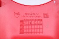 Couvercle du bouchon de remplissage de carburant avant, rouge Ducati Panigale 1100 V4 S 24-24