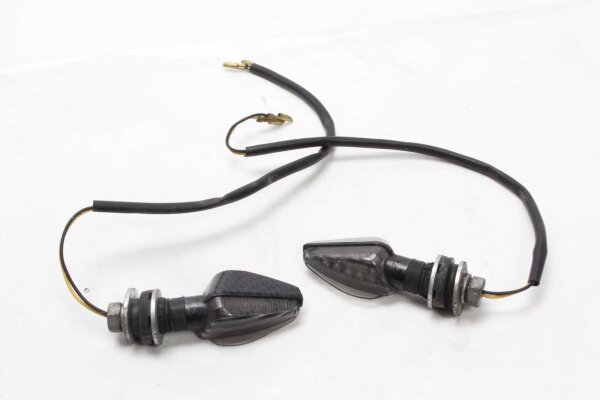 Par de intermitentes traseros derecho e izquierdo tintados, cortos Honda XL 1000 V Varadero SD02 01-03