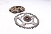 Kedjesats, drivsats, kedjehjul, kedja Honda XL 1000 V Varadero SD02 01-03