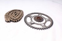 Kedjesats, drivsats, kedjehjul, kedja Honda XL 1000 V Varadero SD02 01-03