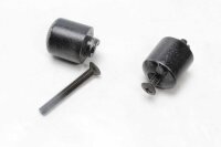 Juego de pesas para manillar, extremos izquierdo y derecho del manillar Honda XL 1000 V Varadero SD02 01-03