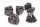 Rear sprocket carrier rubber damping Honda XL 1000 V Varadero SD01 99-00