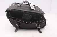 Lukning af læderetui til sadeltasker Yamaha XV 535...