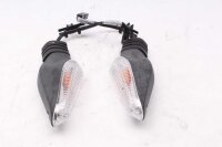 Takavilkkupari vasemmalla ja oikealla, kirkaslasiset,...