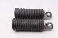 Footrest ribbed rubber mount rear left right Harley Davidson universell