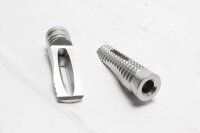 Repose-pieds moleté, côté conducteur...