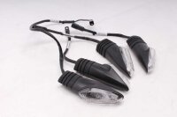 LED-vilkkuvalosarja, kirkas lasi, musta, vasen ja oikea,...