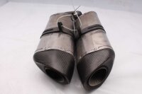 Endschalldämpfer Auspuff Carbon links rechts Ducati...