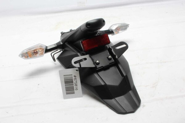 Rekisterikilven pidike, vilkut, rekisterikilven valo Kawasaki Z 800 ZR800C 13-16