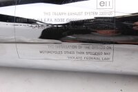 Udstødningsdæmper venstre højre lyddæmpersæt Triumph Thunderbird 1600 15-15