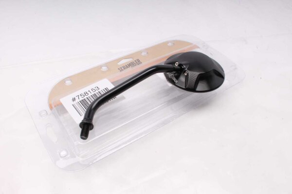 Bakspejlets styr sort rundt justerbart Ducati Scrambler 1100 Dark Pro 24-24