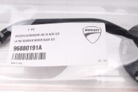 Bakspejlets styr sort rundt justerbart Ducati Scrambler 1100 Dark Pro 24-24