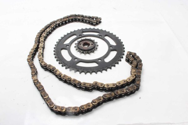 Kit chaîne, pignon, chaîne, engrenage, transmission Honda XL 700 Transalp ED13 08-12