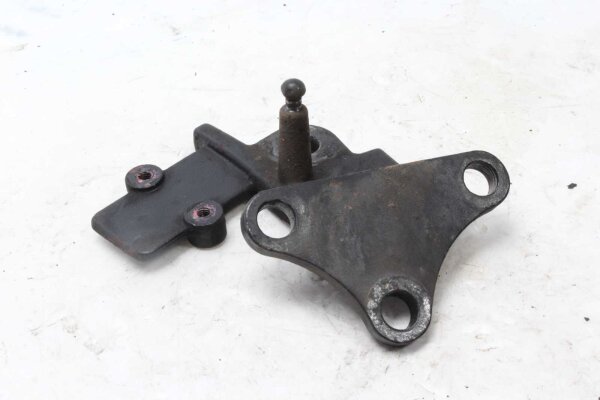 Supporto poggiapiedi, piastra di supporto, sinistra, poggiapiedi pilota Triumph Tiger 1050 115NG 07-13