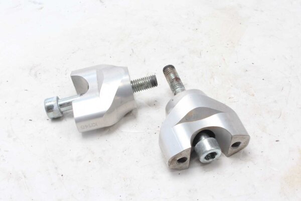 Stuurverhogers, stuuradapters, riserpaar, aluminium Triumph Tiger 1050 115NG 07-13