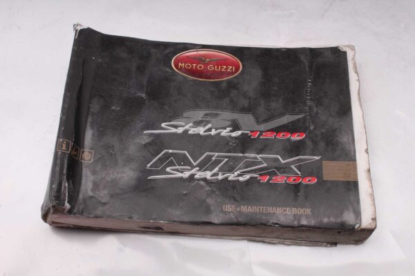 Instructions dutilisation Livret dentretien 897241 Moto Guzzi Stelvio 1200 8V NTX LZ 11-17