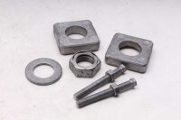 Kettenspanner Schwinge Spannblock Satz Einstellschraube Mutter Ducati universell